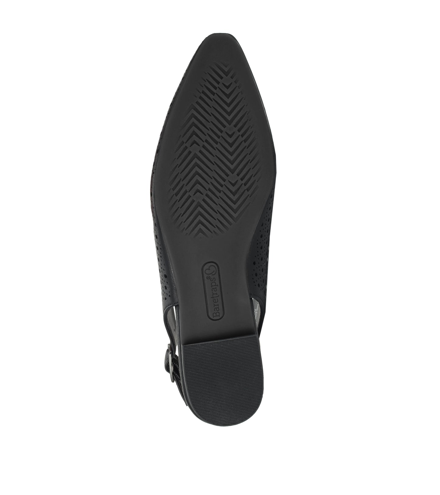 Baretraps Riva Slingback Flat Black