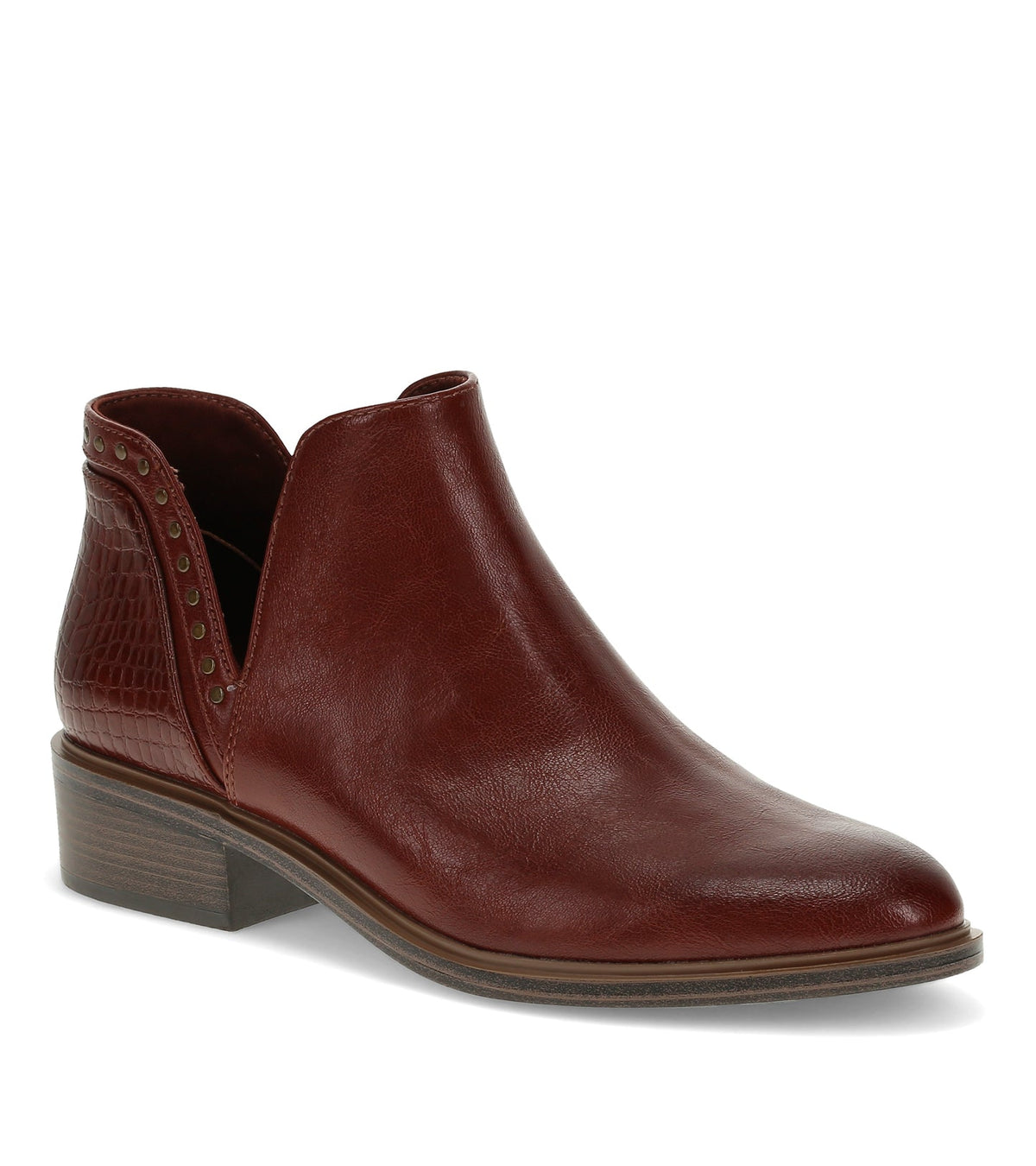 Baretraps Avril Ankle Bootie Mahogany