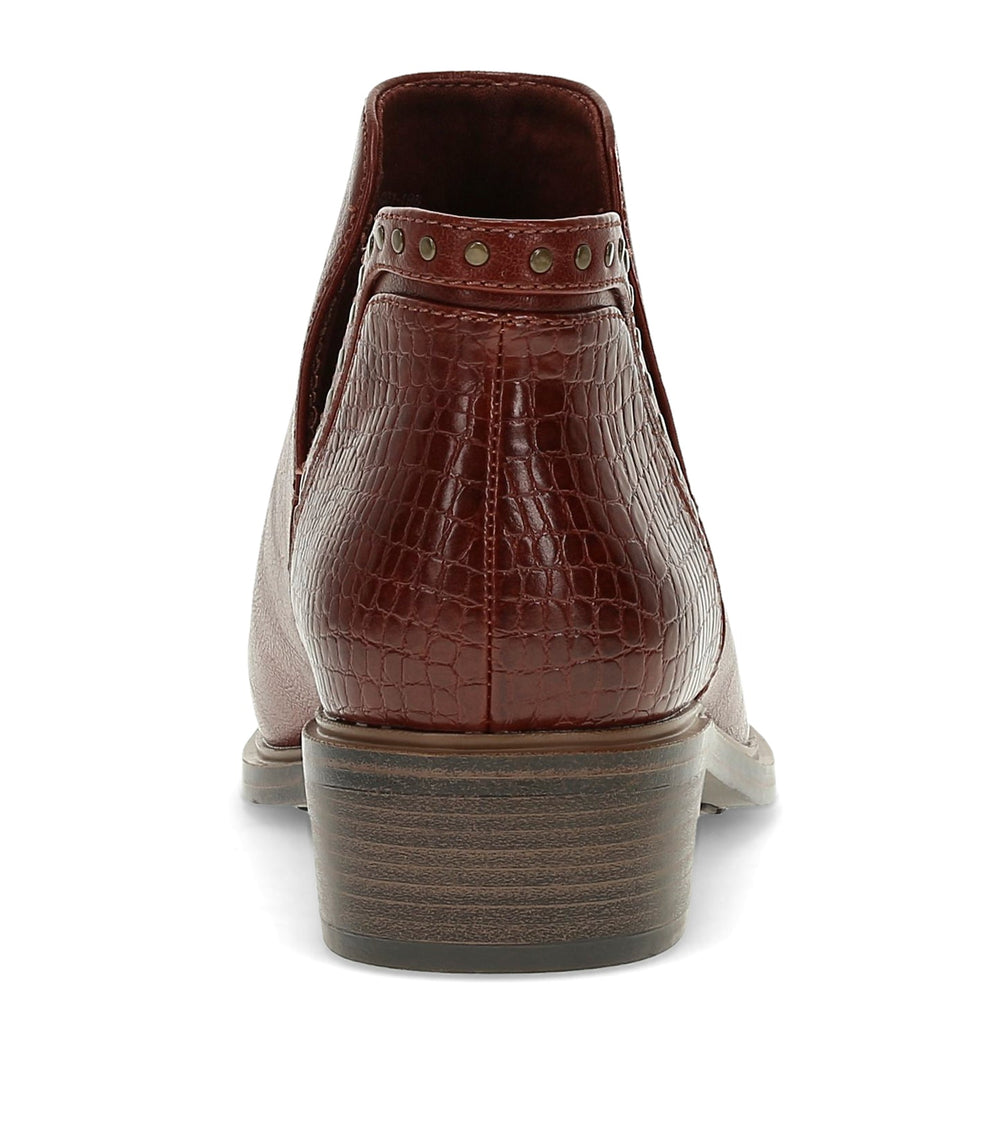 Baretraps Avril Ankle Bootie Mahogany