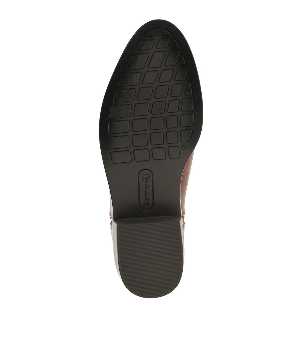 Baretraps Avril Ankle Bootie Mahogany