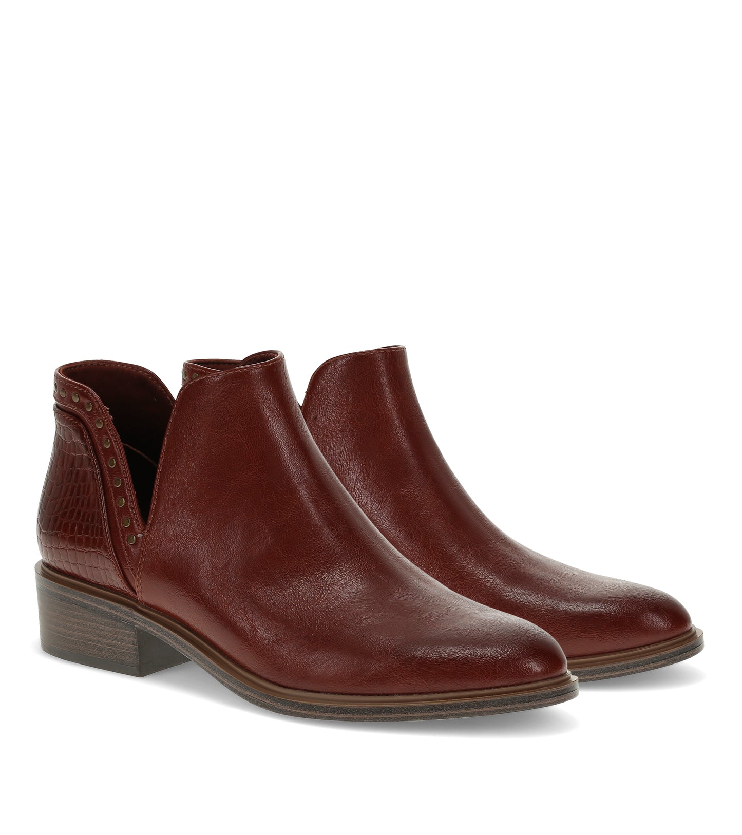Baretraps Avril Ankle Bootie Mahogany