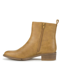 Baretraps Avana Block Heel Bootie Whiskey