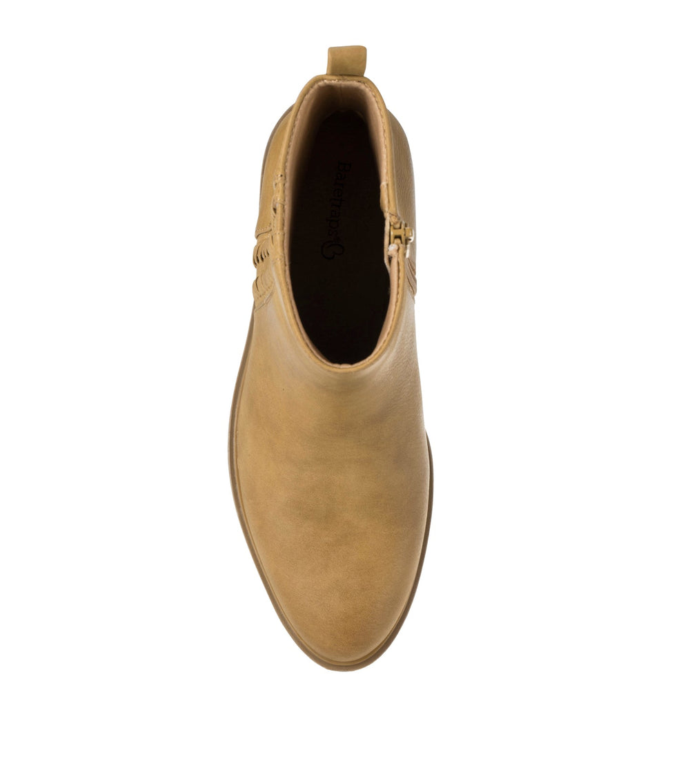 Baretraps Avana Block Heel Bootie Whiskey