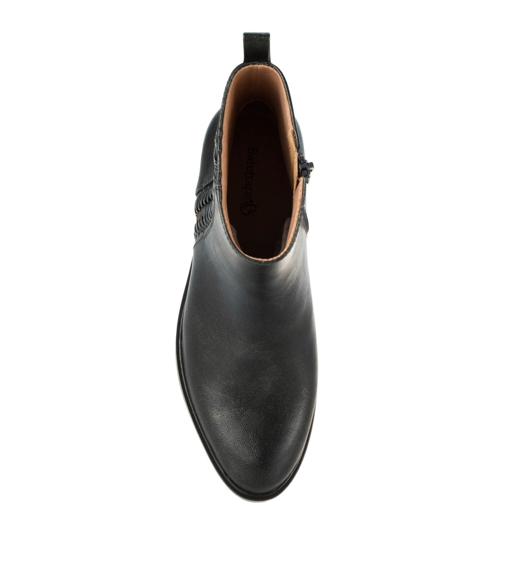 Baretraps Avana Block Heel Bootie Pewter