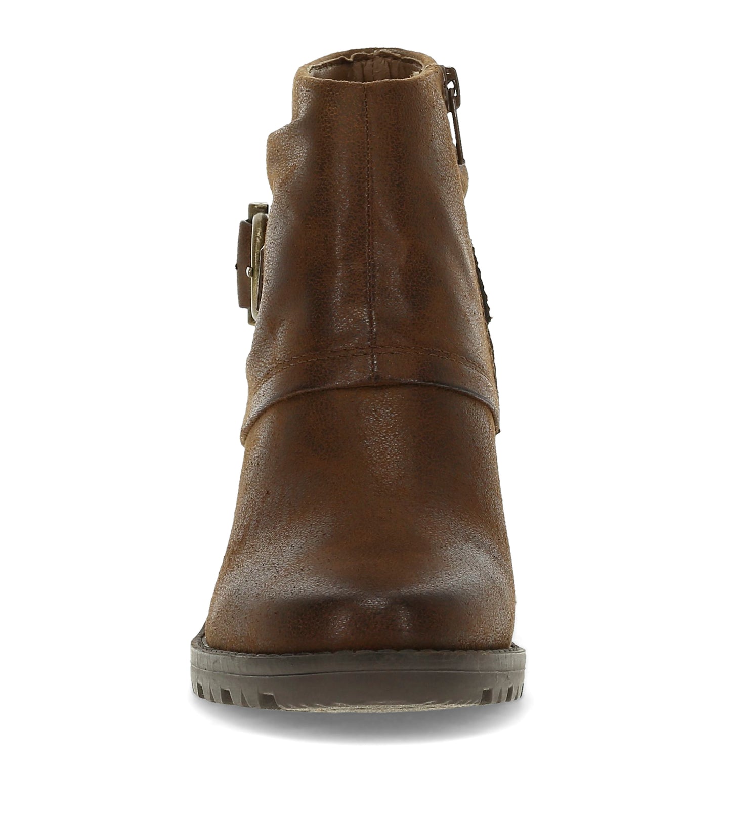 Baretraps Deborah Block Heel Bootie Brush Brown