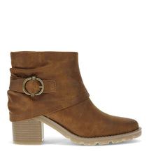 Baretraps Deborah Block Heel Bootie Toffee