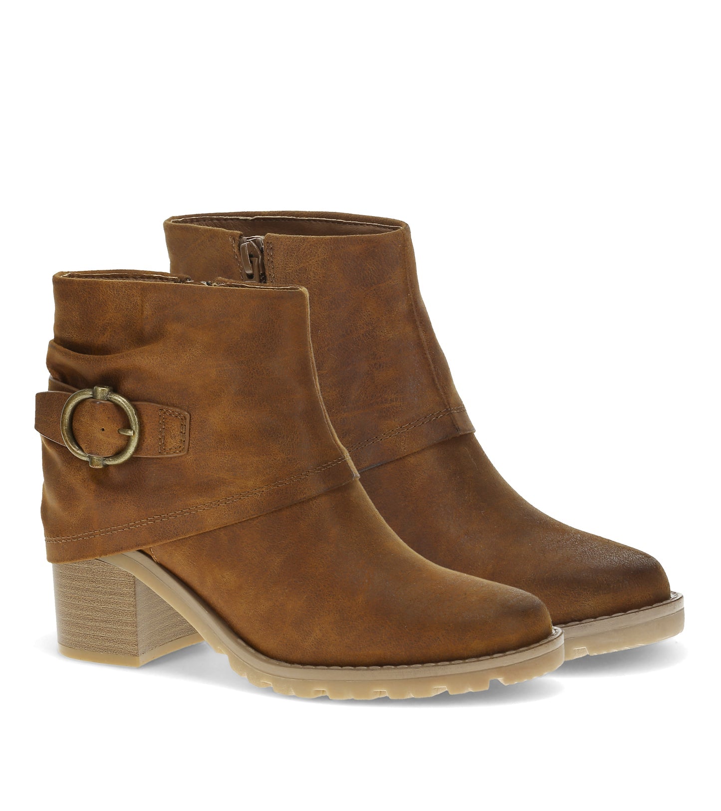 Baretraps Deborah Block Heel Bootie Toffee