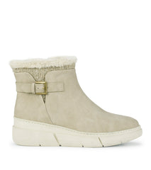Baretraps Lanney Wedge Bootie Taupe