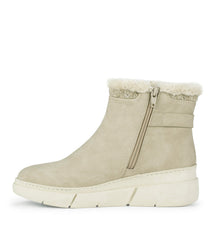 Baretraps Lanney Wedge Bootie Taupe