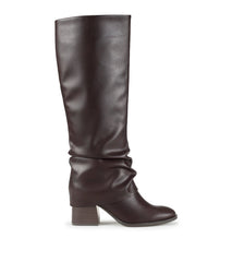 Baretraps Dia Wide Calf Tall Boot Dark Brown