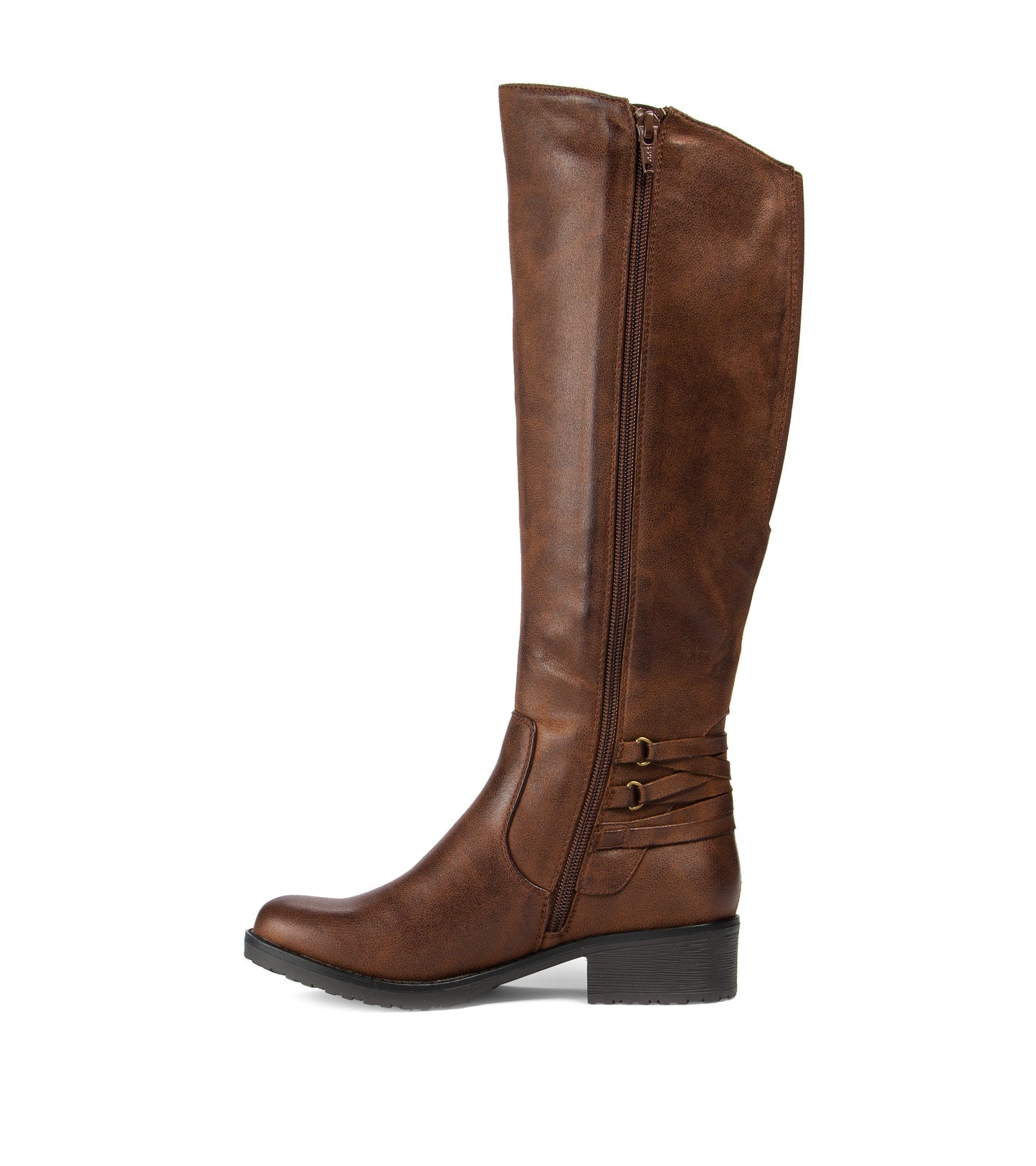 Baretraps Ornella Wide Calf Tall Boot Brush Brown