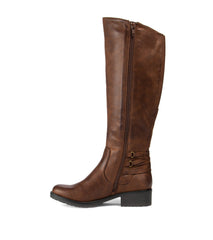 Baretraps Ornella Wide Calf Tall Boot Brush Brown