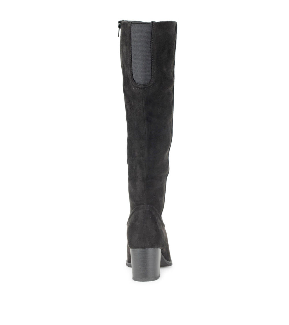 Baretraps Tammey Wide Calf Tall Boot Jet Black