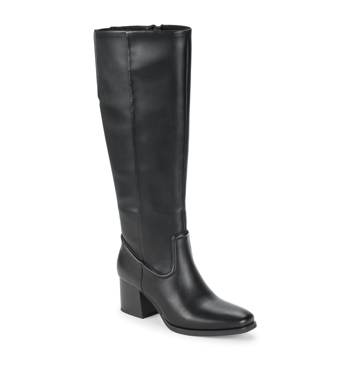 Baretraps Tammey Wide Calf Tall Boot Black Tumble