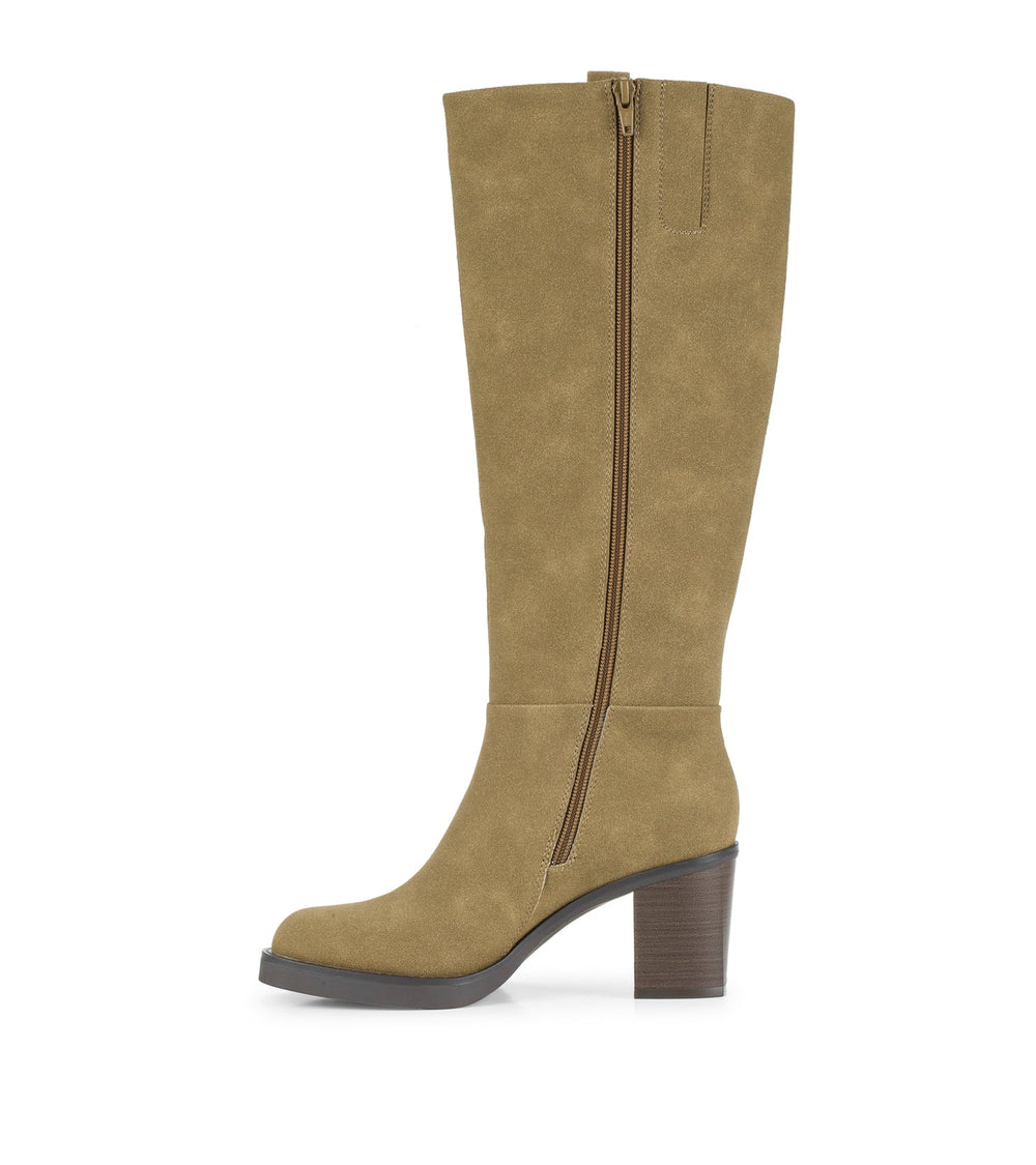 Baretraps Gretchin Wide Calf Tall Boot Cognac