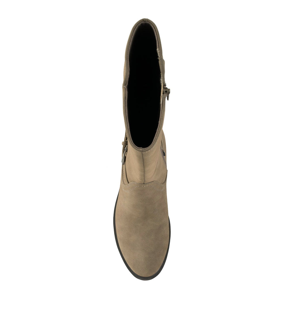 Baretraps Nena Wide Calf Riding Boot Truffle