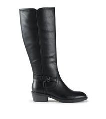 Baretraps Nena Wide Calf Riding Boot Black