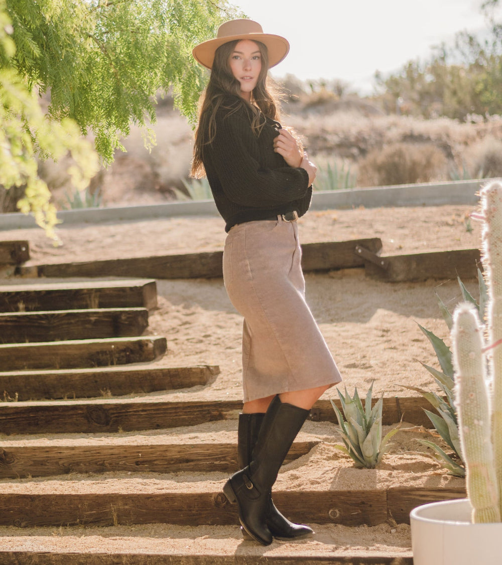 Baretraps Nena Wide Calf Riding Boot Black