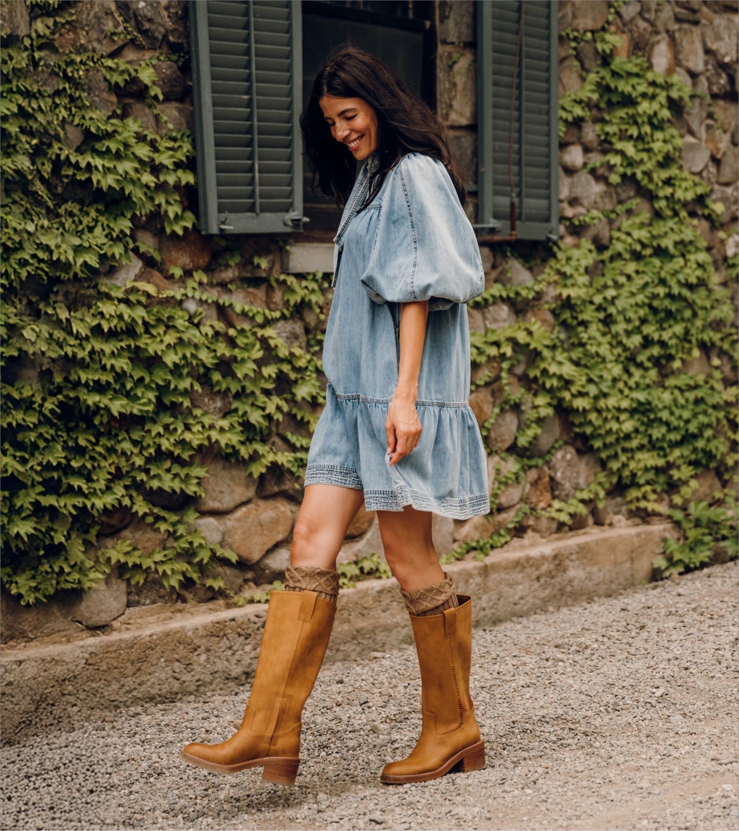 Baretraps Selkie Tall Boot Whiskey