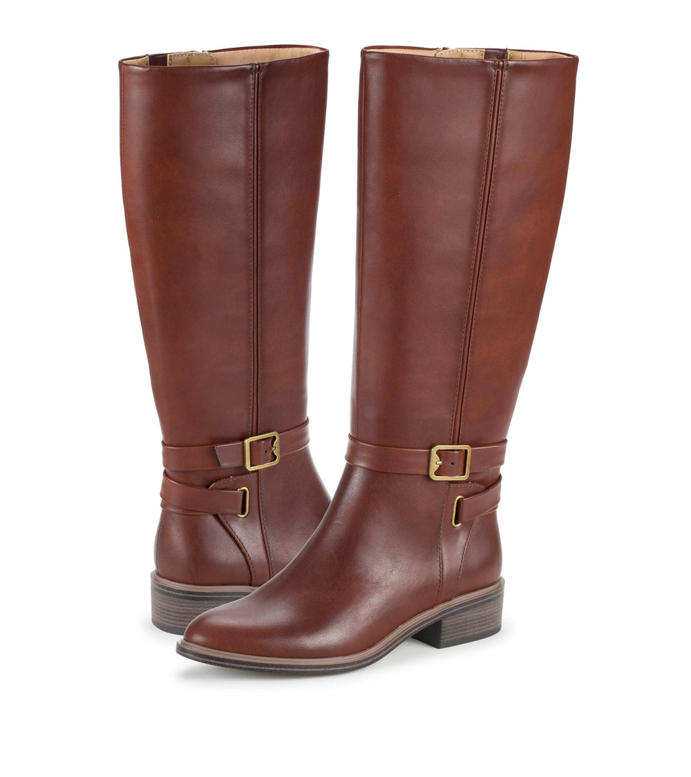 Baretraps Audria Tall Boot Mahogany