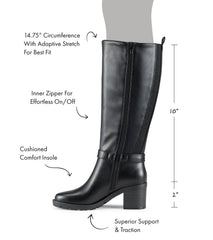 Baretraps Dylia Tall Boot Black