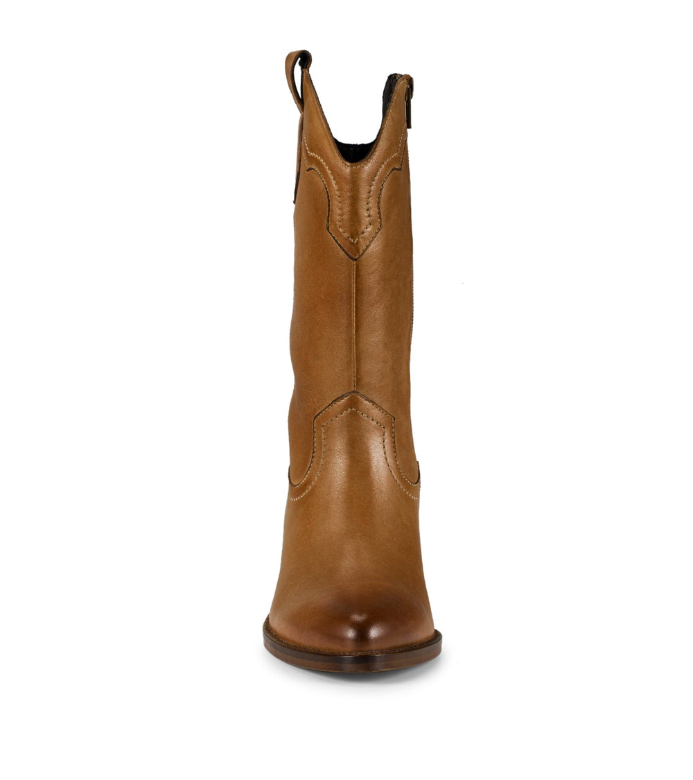 Baretraps Nita Western Boot Cognac Leather