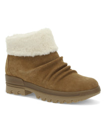 Baretraps Nuri Cold Weather Bootie Cognac Suede