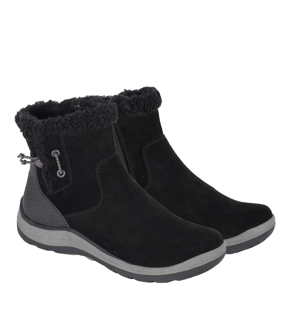 Baretraps Kalina Cold Weather Bootie Black Suede