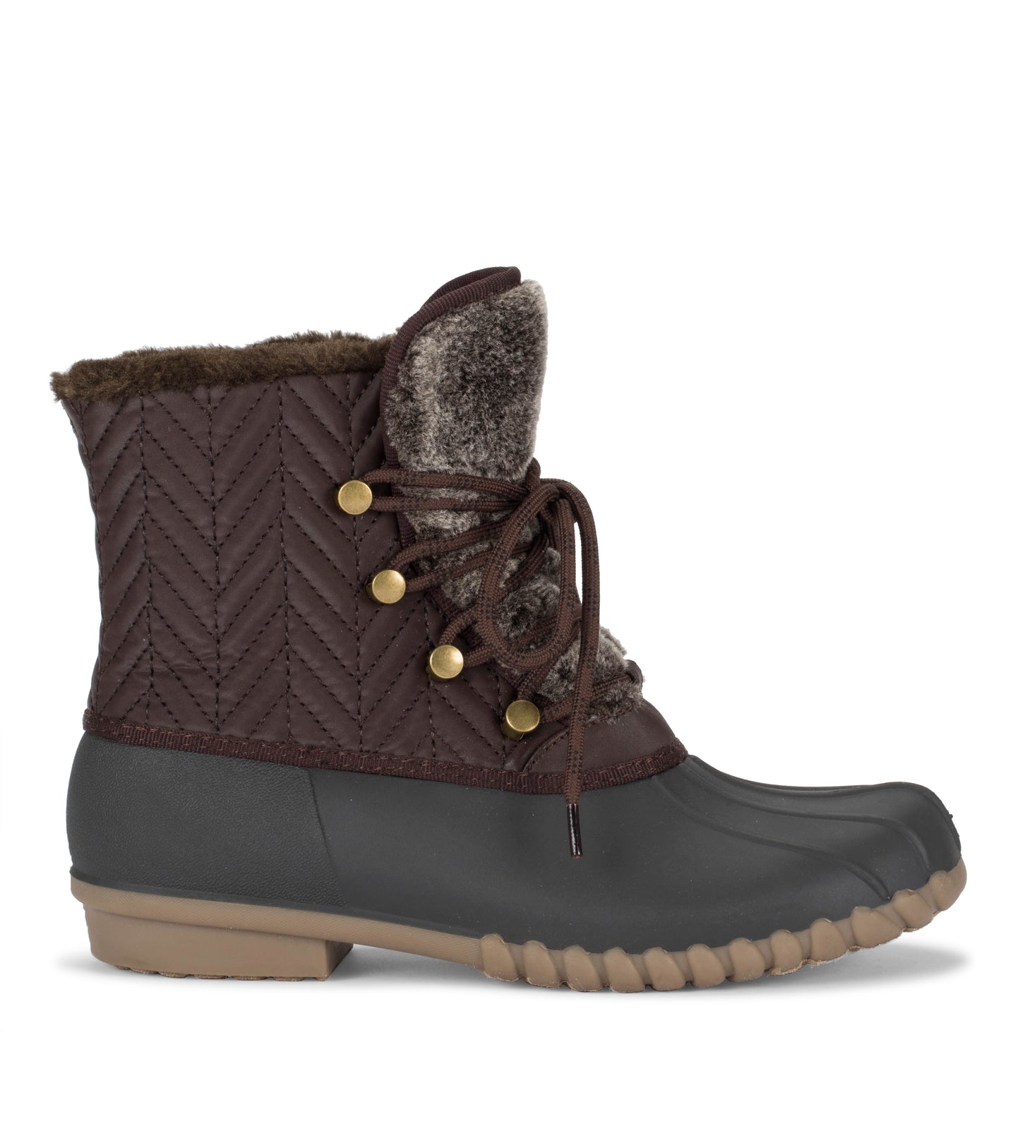 Baretraps Flash Duck Boot Dark Brown