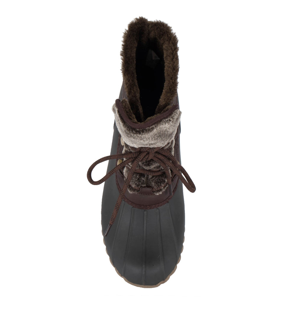 Baretraps Flash Duck Boot Dark Brown