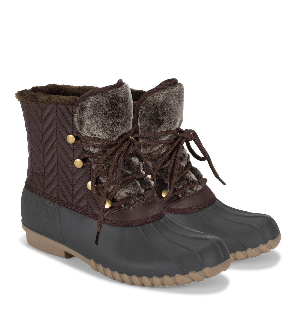 Baretraps Flash Duck Boot Dark Brown