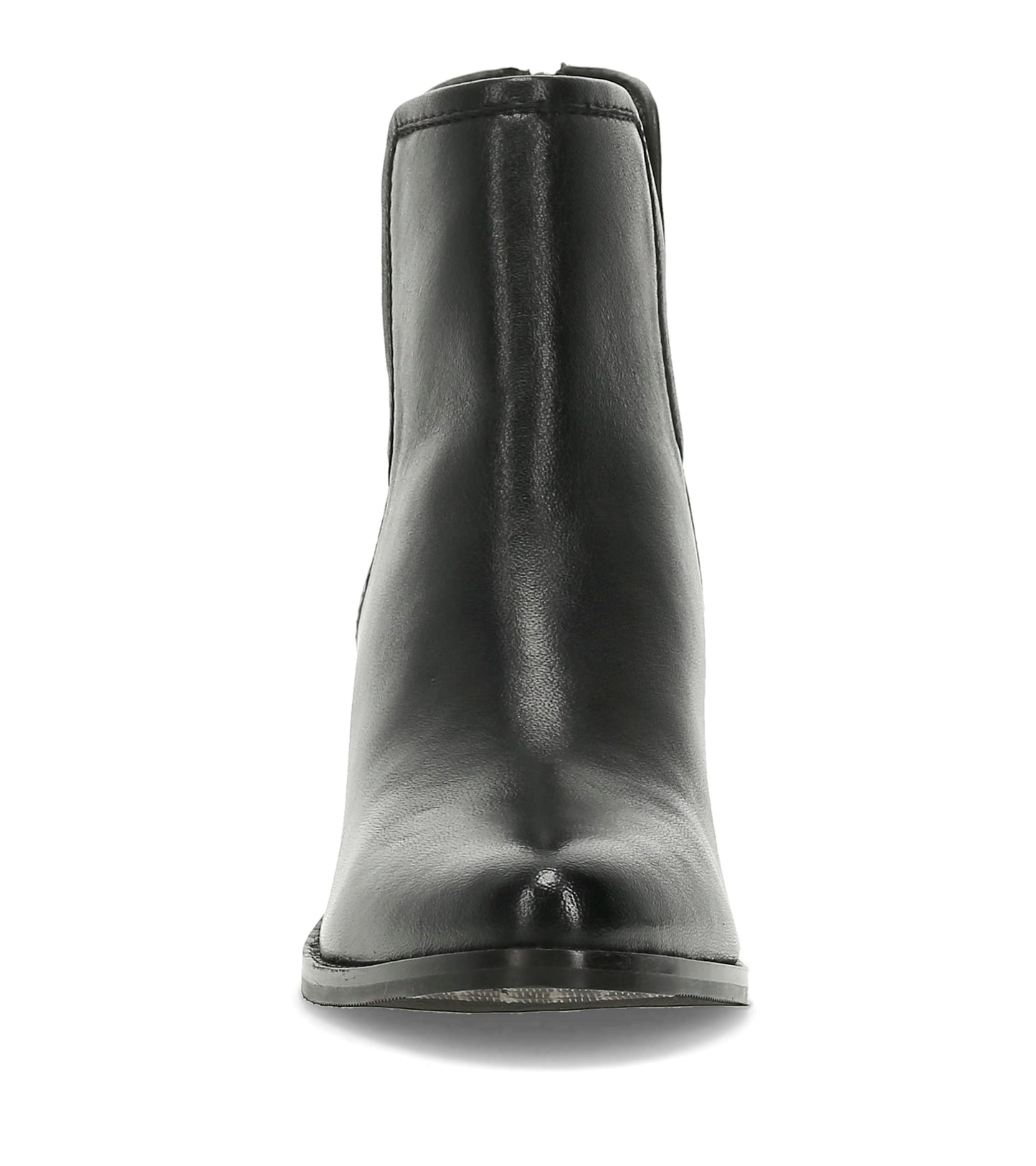 Baretraps Nanny Block Heel Bootie Black Leather