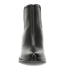 Baretraps Nanny Block Heel Bootie Black Leather