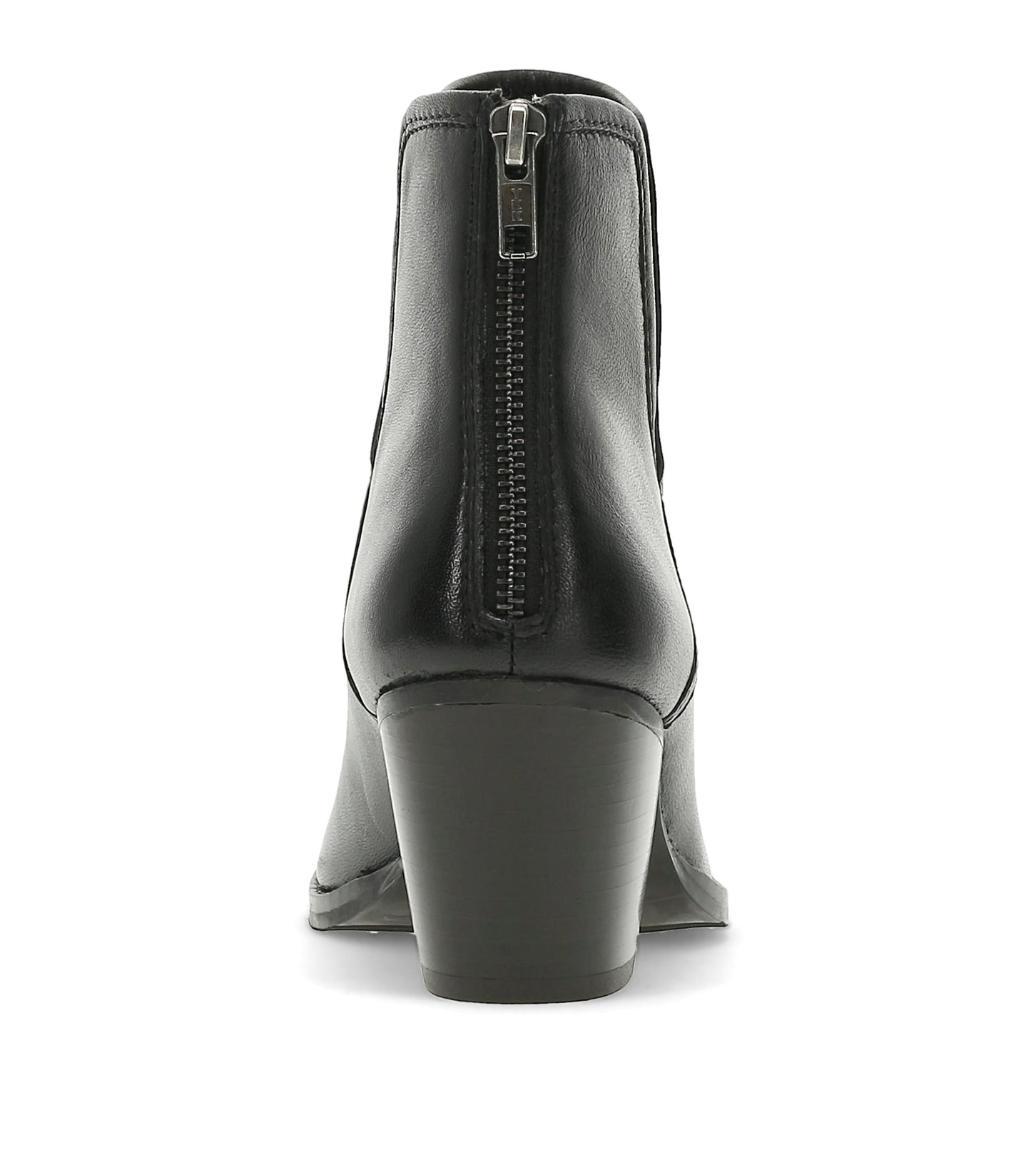 Baretraps Nanny Block Heel Bootie Black Leather