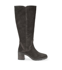 Baretraps Darcie Tall Boot Dark Brown Suede