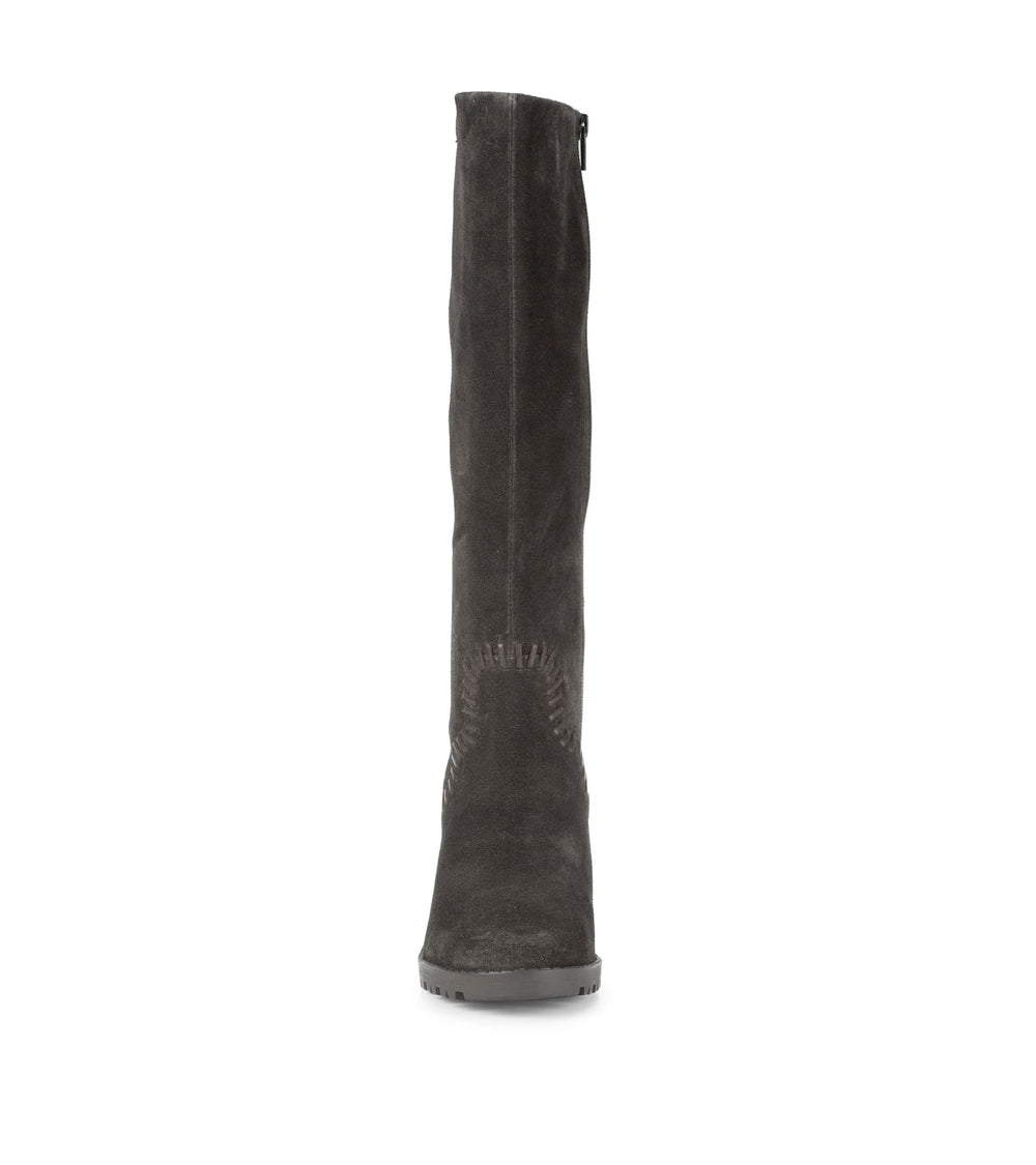 Baretraps Darcie Tall Boot Dark Brown Suede