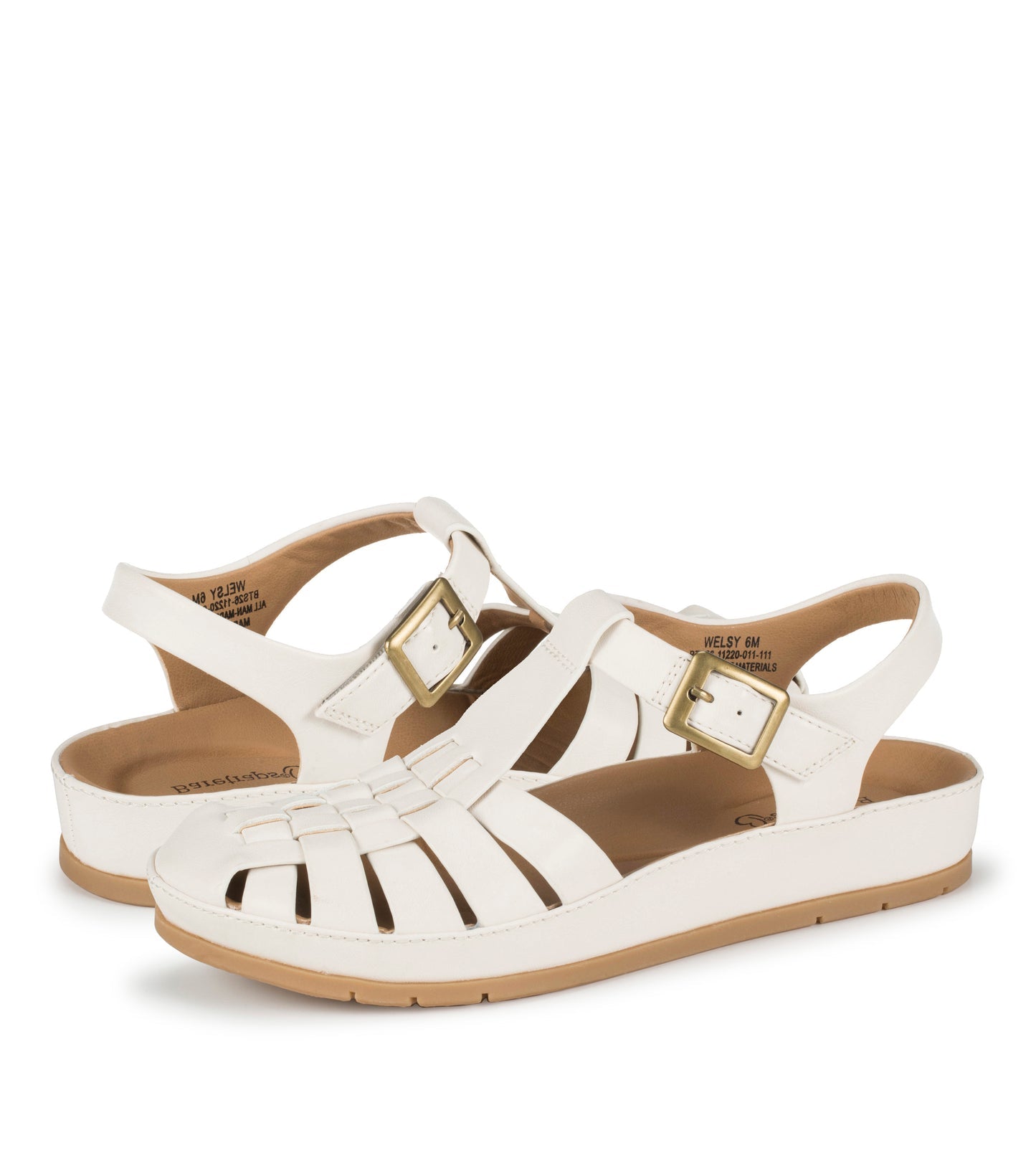 Baretraps Welsy Fisherman Sandal Cream