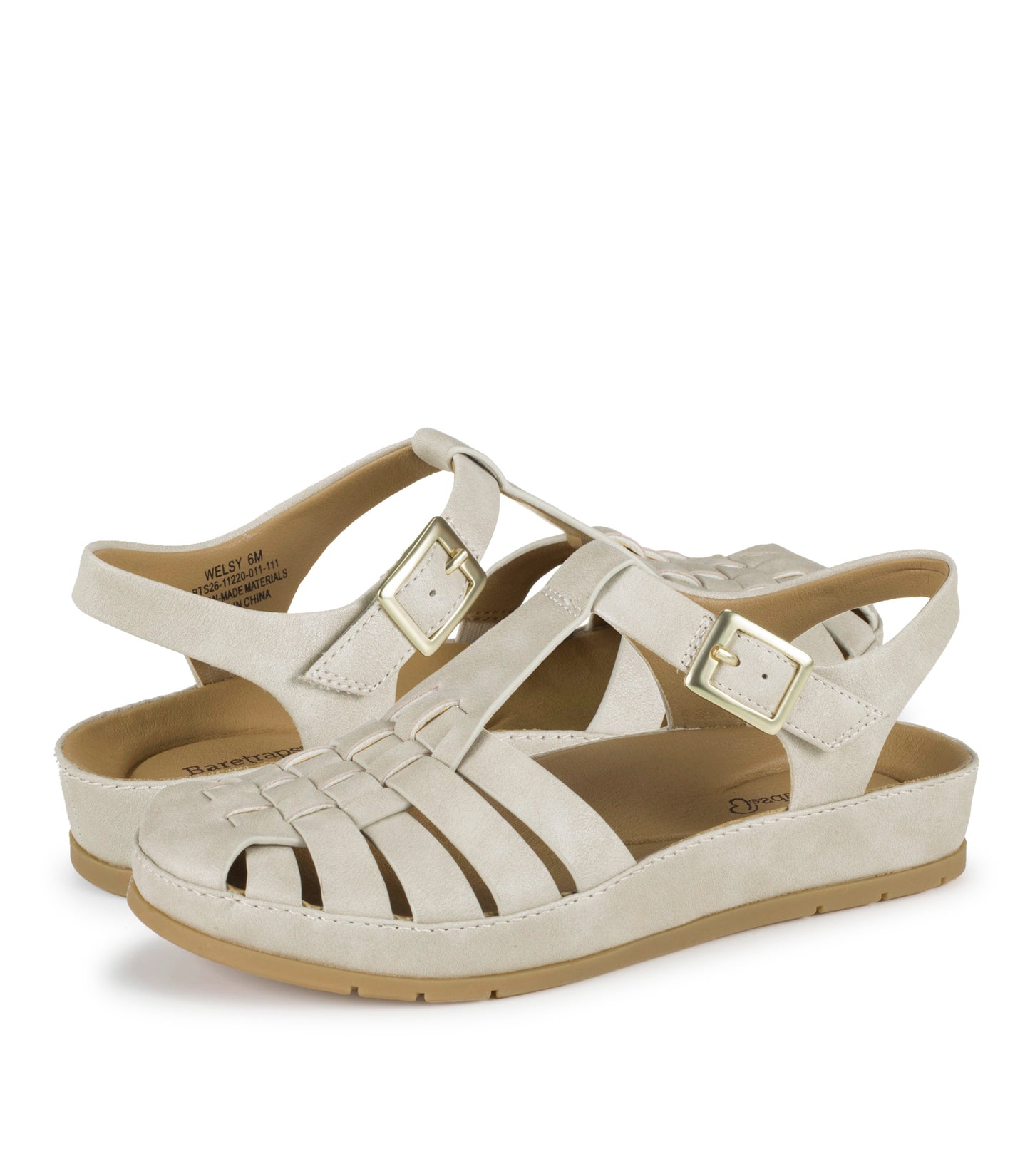 Baretraps Welsy Fisherman Sandal Champagne