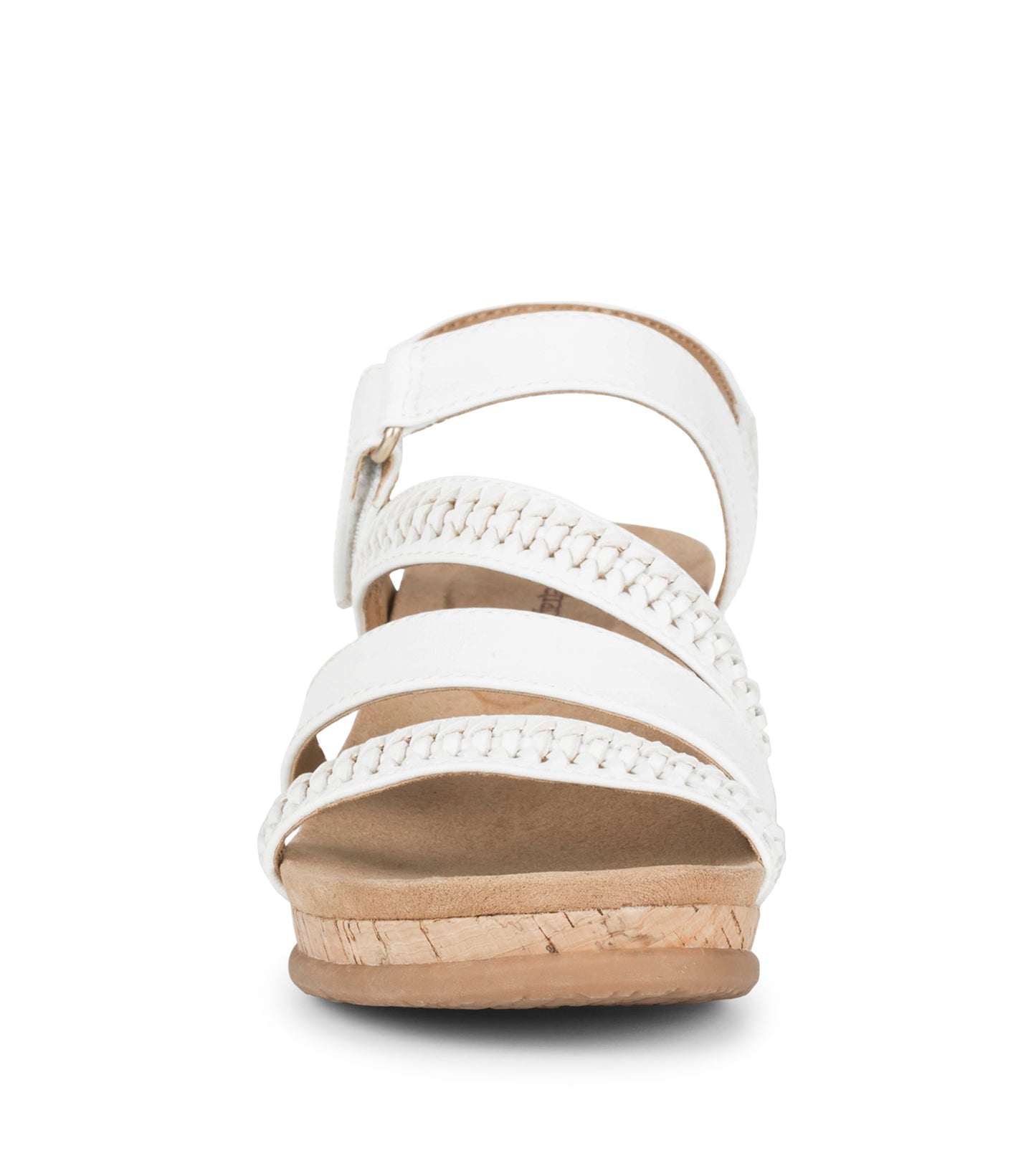 Baretraps Facie Wedge Sandal White