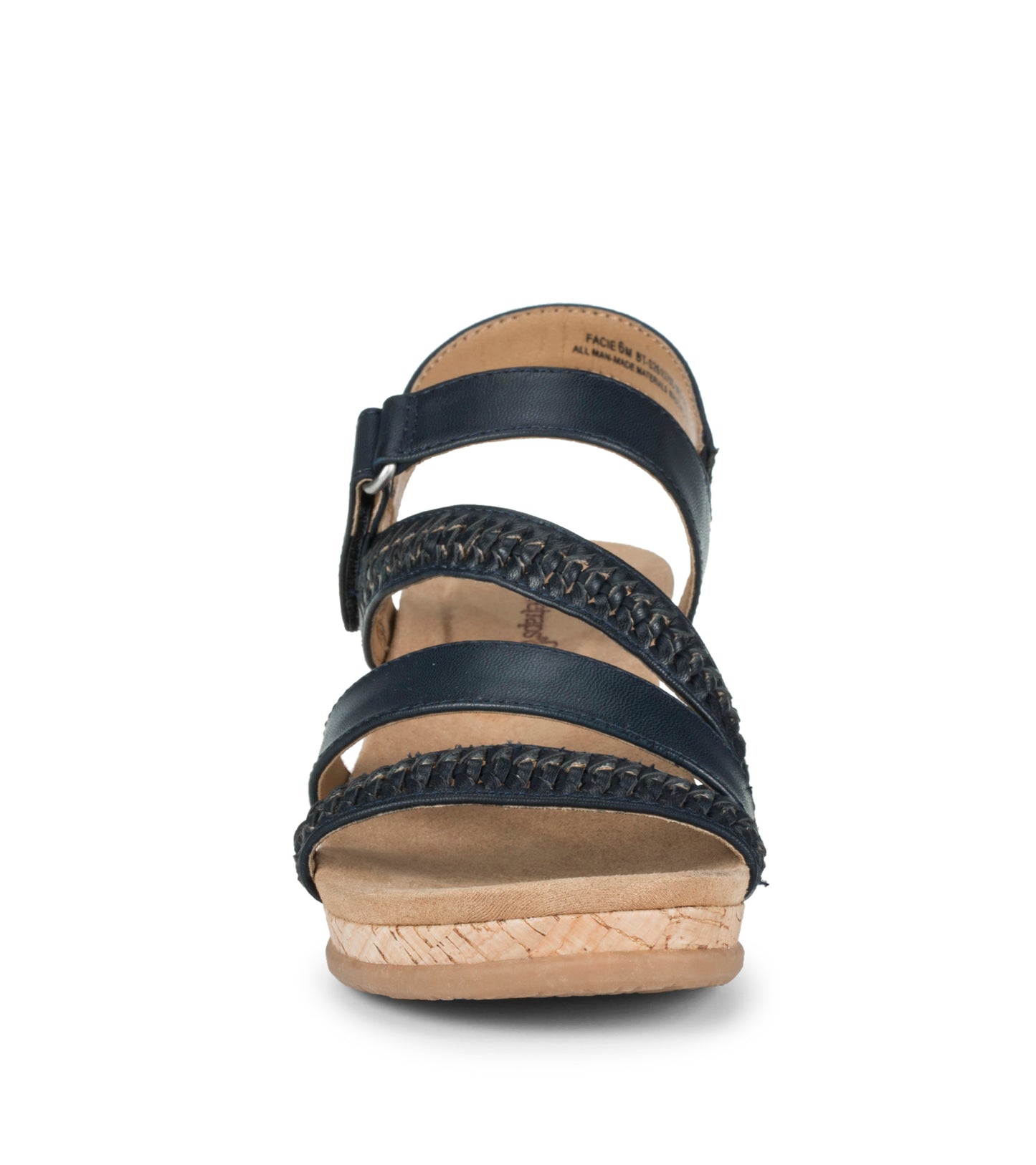 Baretraps Facie Wedge Sandal Navy