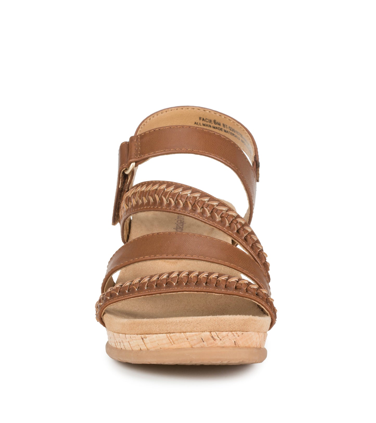 Baretraps Facie Wedge Sandal Dark Beechnut