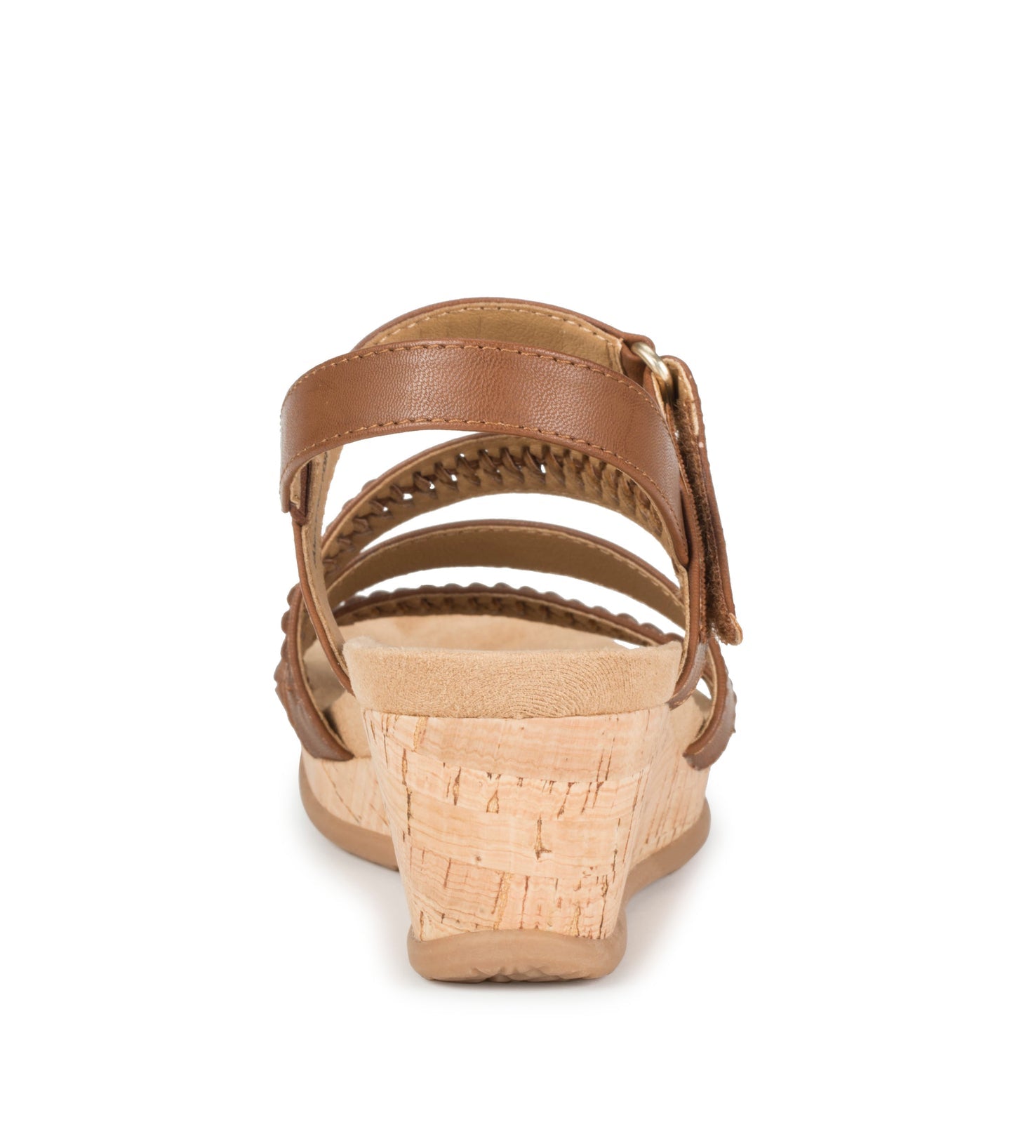 Baretraps Facie Wedge Sandal Dark Beechnut