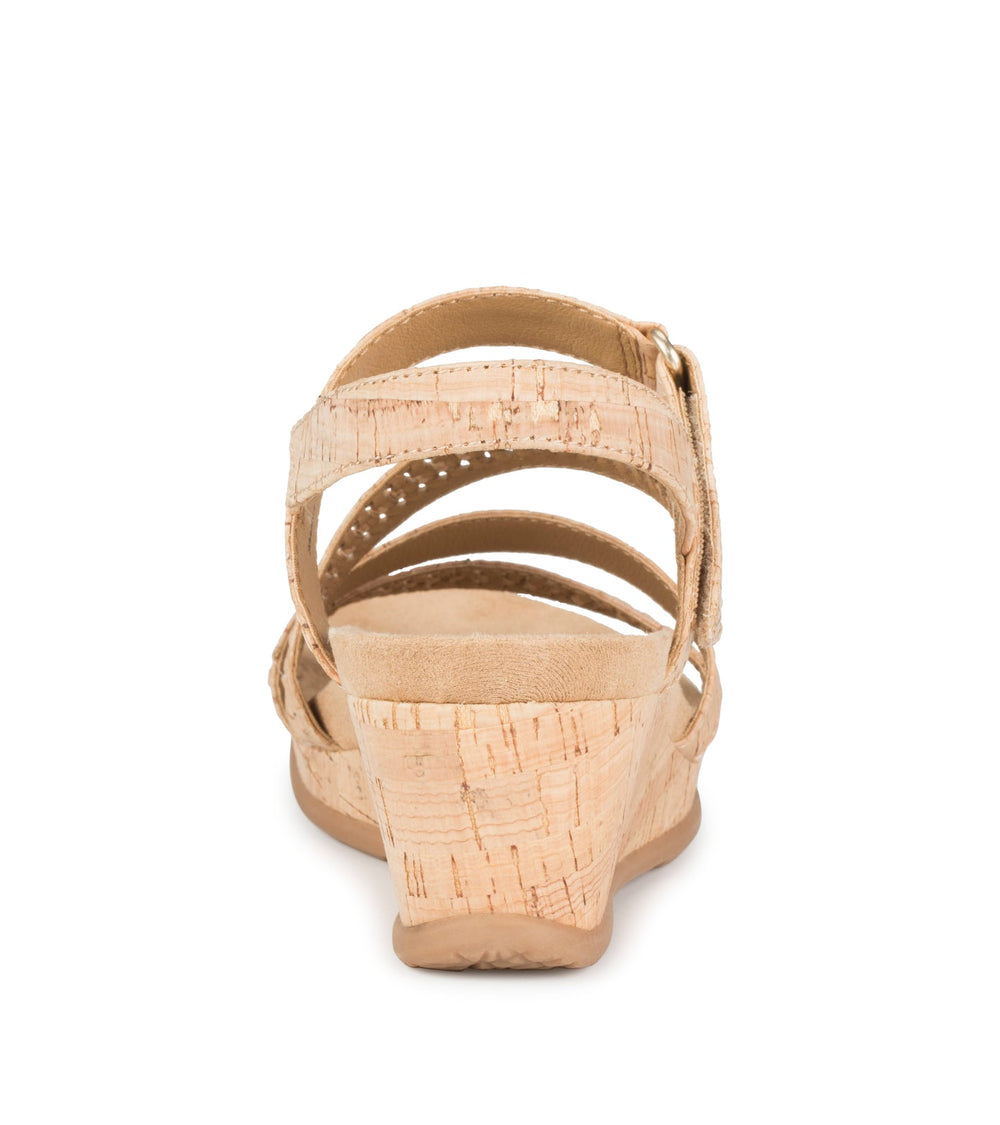 Baretraps Facie Wedge Sandal Natural
