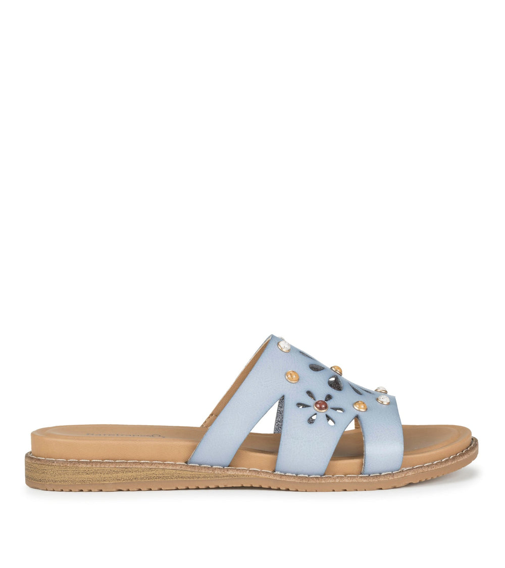 Baretraps Nadina Slide Sandal Island Blue