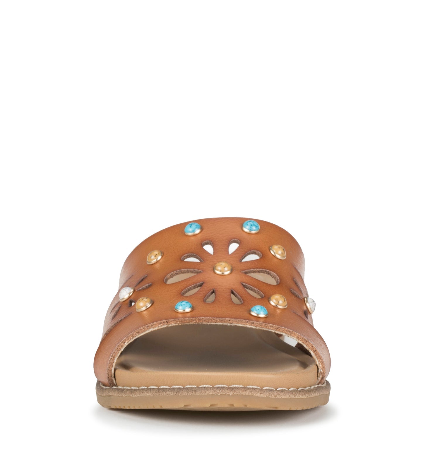Baretraps Nadina Slide Sandal Dark Caramel
