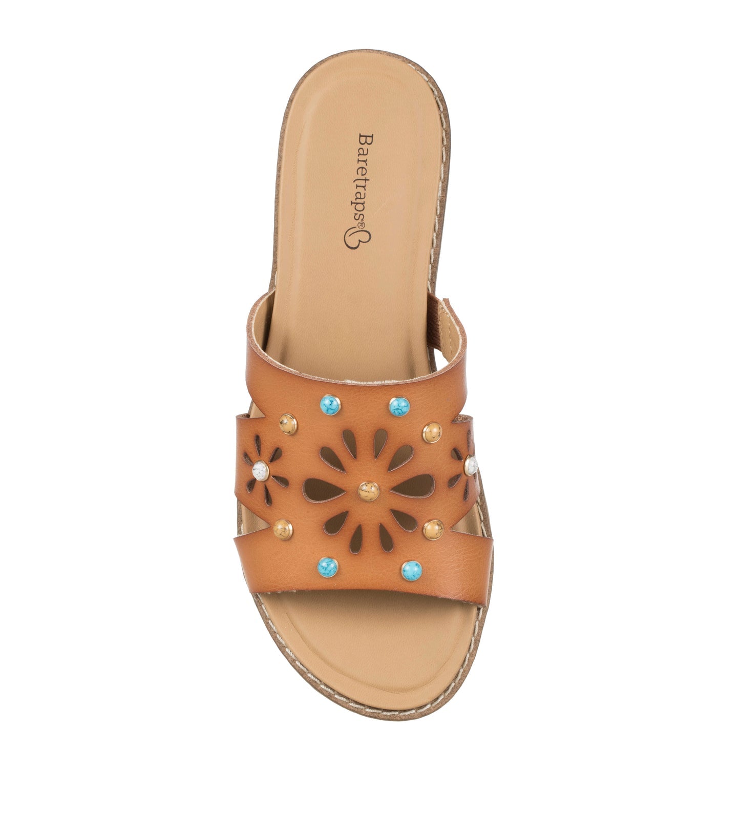 Baretraps Nadina Slide Sandal Dark Caramel