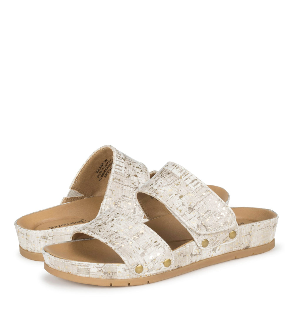 Baretraps Wilana Slide Sandal Cream