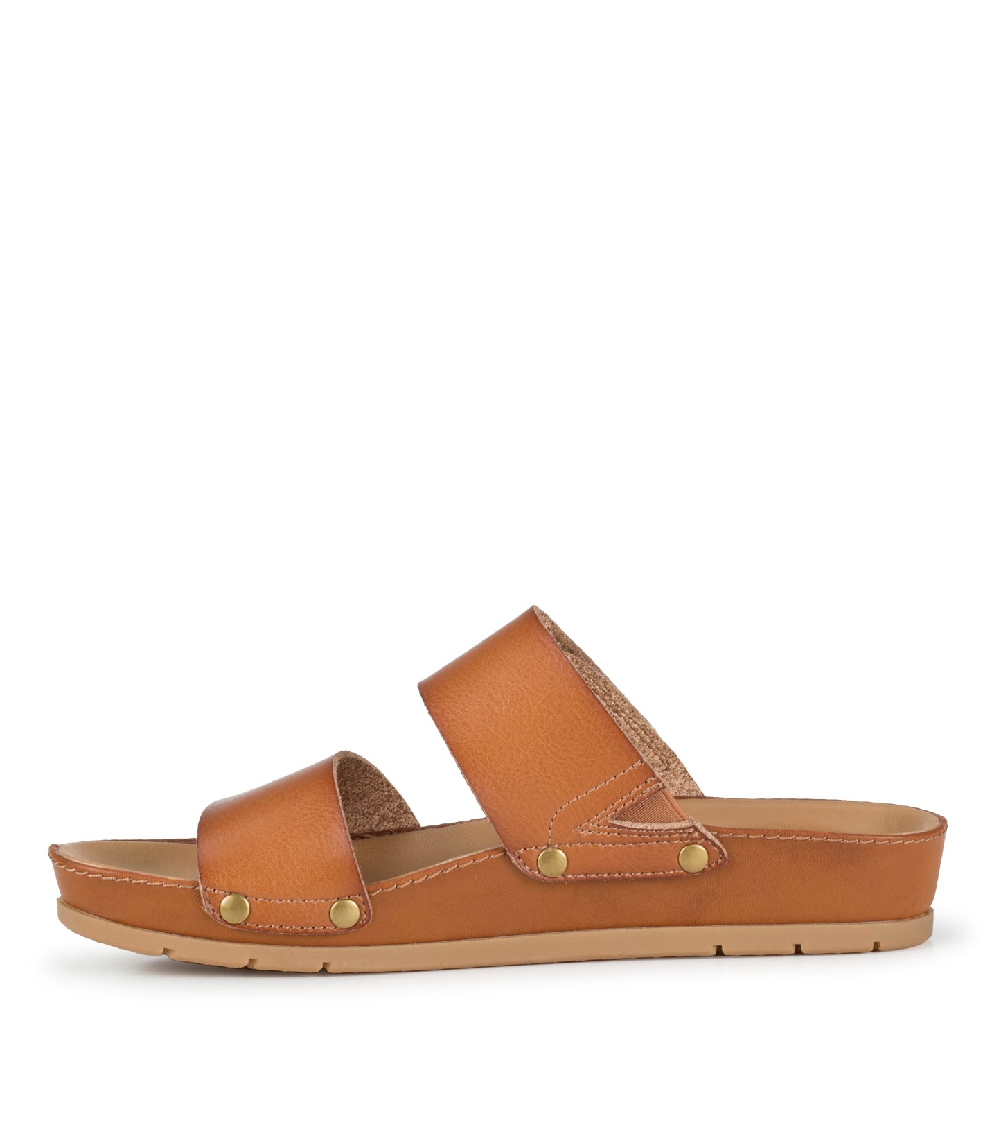 Baretraps Wilana Slide Sandal Dark Caramel