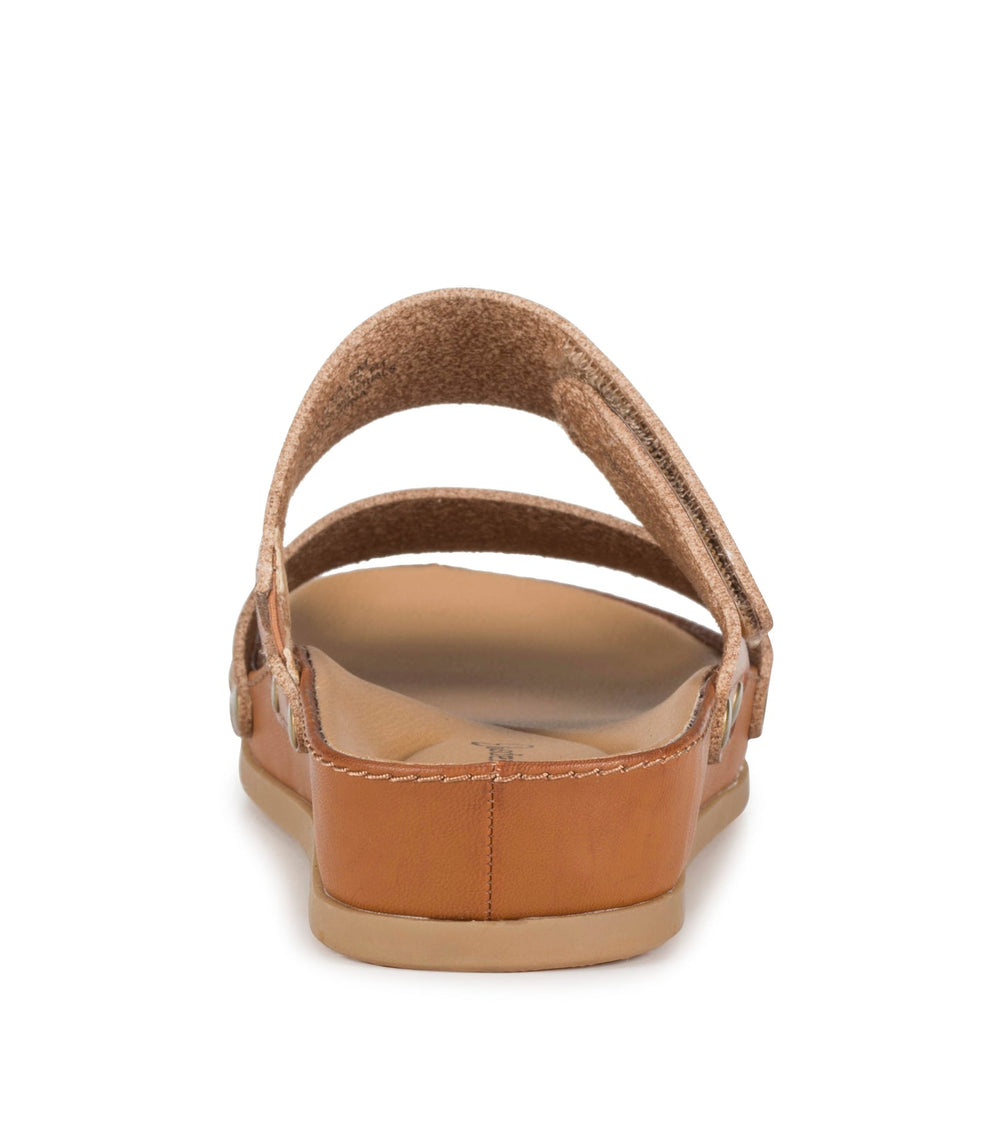 Baretraps Wilana Slide Sandal Dark Caramel