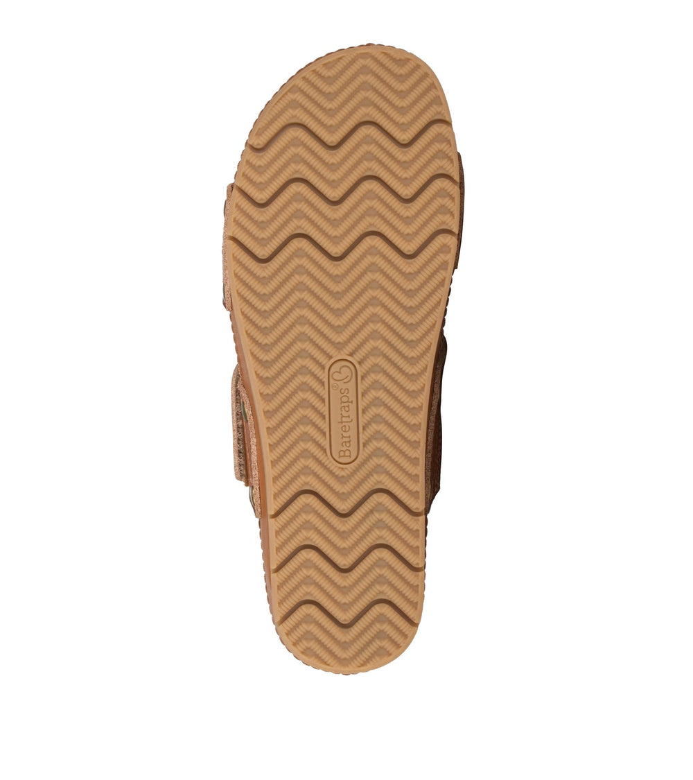 Baretraps Wilana Slide Sandal Dark Caramel